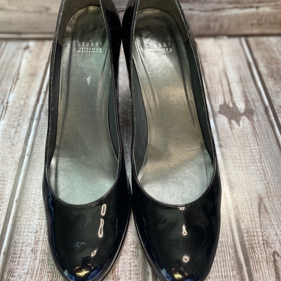 Stuart Weitzman patent leather heels 9N - Picture 7 of 7